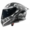 Κράνος Pilot Snake SV Skull Mat   ECE 22.06  + Extra Φυμέ Ζελατίνα