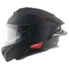 Κράνος  AXOR BRUTALE Solid Color  Dual Spoiler Black