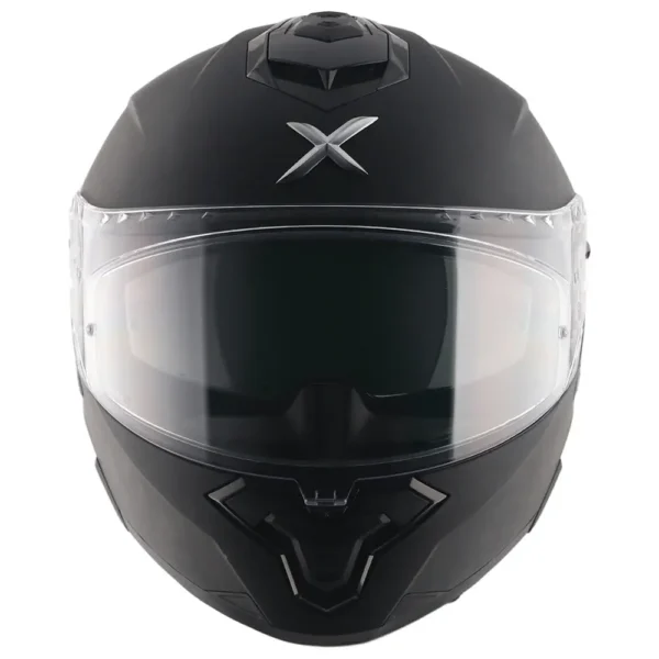 Κράνος  AXOR BRUTALE Solid Color  Dual Spoiler Black