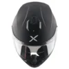 Κράνος  AXOR BRUTALE Solid Color  Dual Spoiler Black