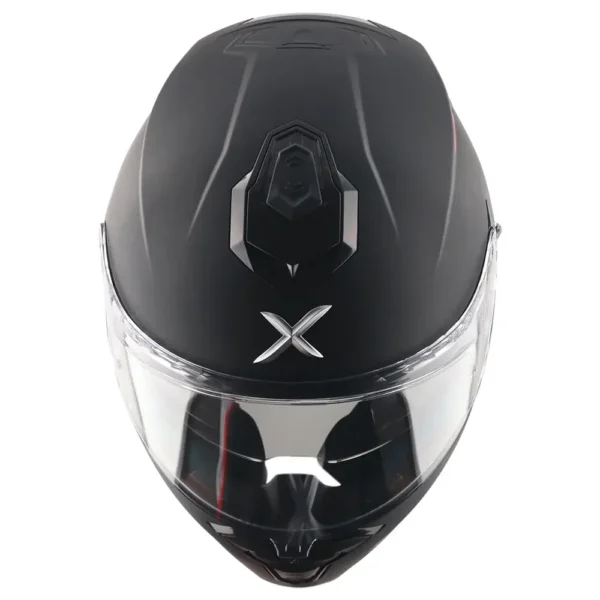 Κράνος  AXOR BRUTALE Solid Color  Dual Spoiler Black