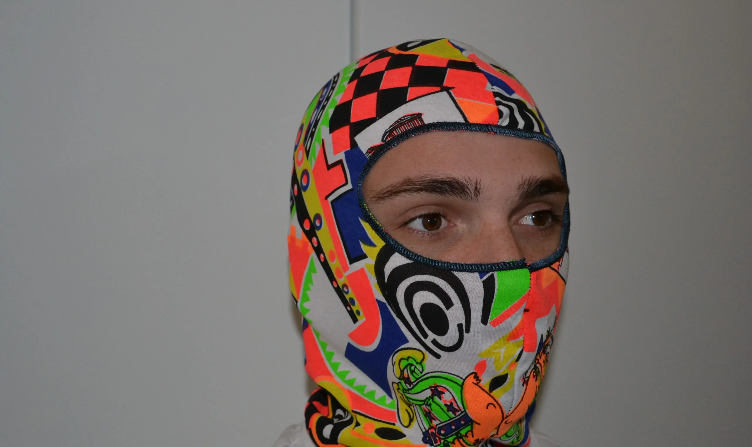 ΜΠΑΛΑΚΛΑΒΑ GO KART CENTER ( FULL FACE ) ΠΟΛΥΧΡΩΜΗ