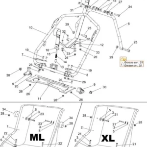 Μπουζόνι M6×40