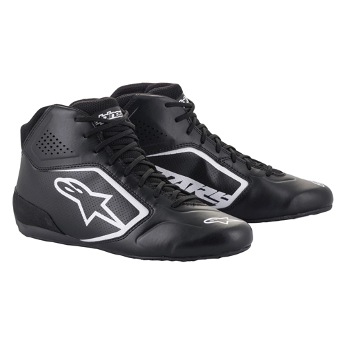ΠΑΠΟΥΤΣΙΑ ΟΔΗΓΟΥ GO KART ALPINESTARS TECH 1-K START ΜΑΥΡΟ ΑΣΠΡΟ