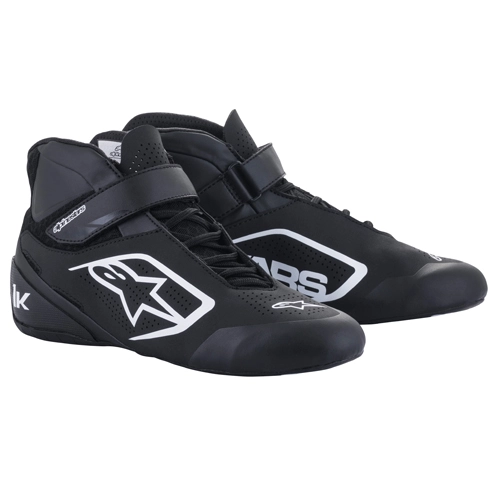 ΠΑΠΟΥΤΣΙΑ ΟΔΗΓΟΥ GO KART ALPINESTARS TECH 1-K V2 ΜΑΥΡΟ ΑΣΠΡΟ