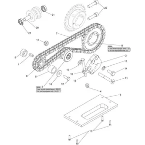ΡΑΟΥΛΟ ΑΛΥΣΙΔΑΣ ΜΕ ΡΟΥΛΕΜΑΝ ΓΙΑ GO KART RT8 390