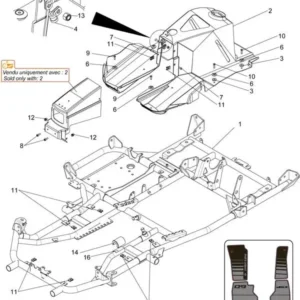 Πλαίσιο - Σασί - Σωλήνα Sodi RT8 RX8 V2 Frame