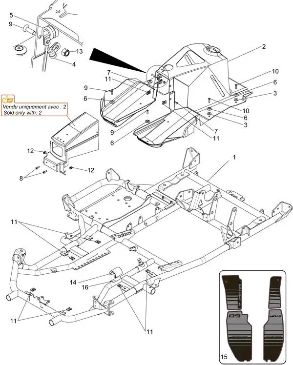 Πλαίσιο - Σασί - Σωλήνα Sodi RT8 RX8 V2 Frame