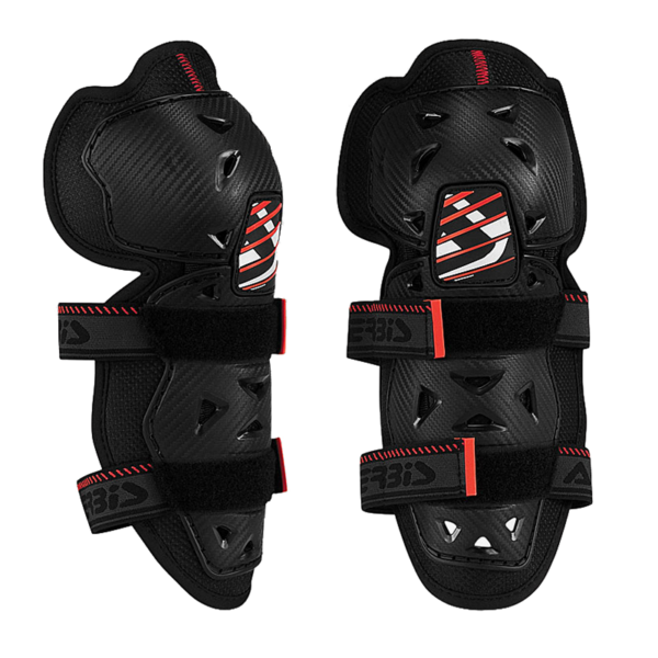 ΕΠΙΓΟΝΑΤΙΔΕΣ ACERBIS PROFILE 2.0 JUNIOR _ 17758 ΜΑΥΡΟ-ΚΟΚΚΙΝΟ