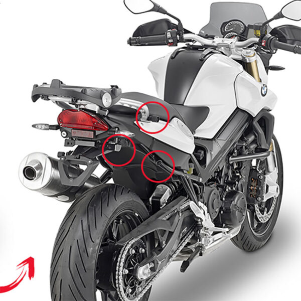 ΒΑΣΕΙΣ ΠΛΑΙΝΩΝ ΒΑΛΙΤΣΩΝ PLR5118_F800R BMW GIVI