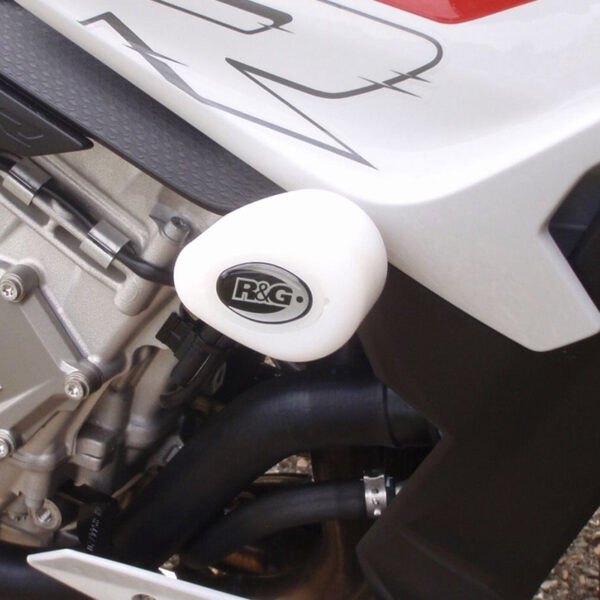 CRASH PROTECTOR R&G _ CP0042WHITE _ YAM YZF-R1 98-99