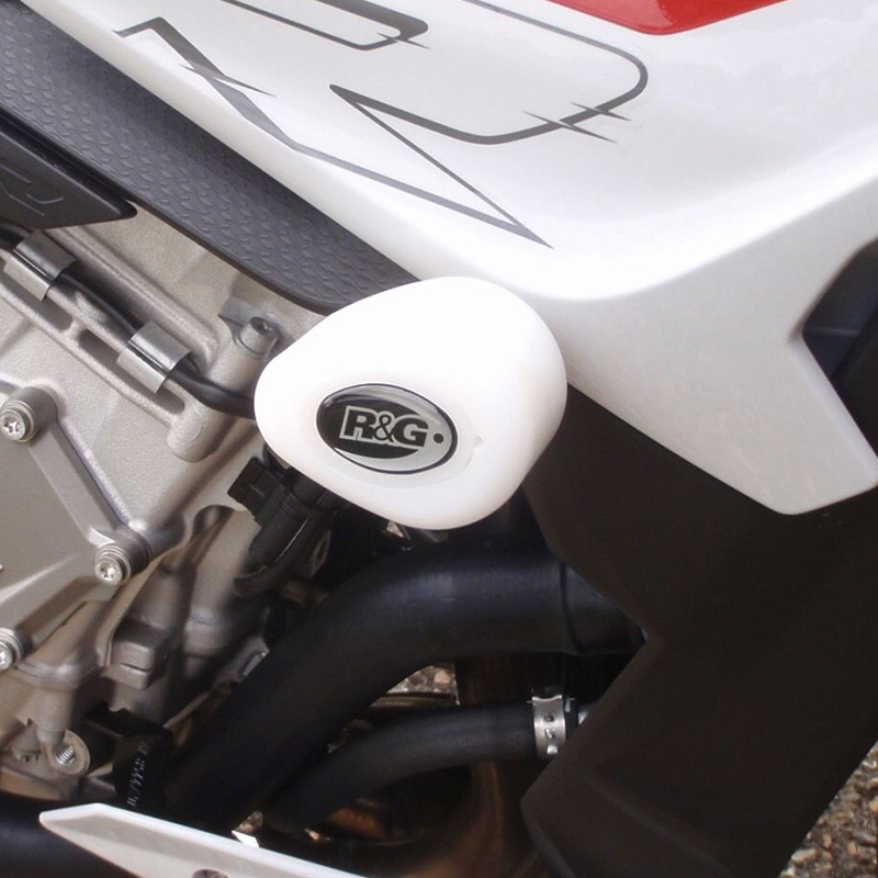CRASH PROTECTOR R&G _ CP0042WHITE _ YAM YZF-R1 98-99