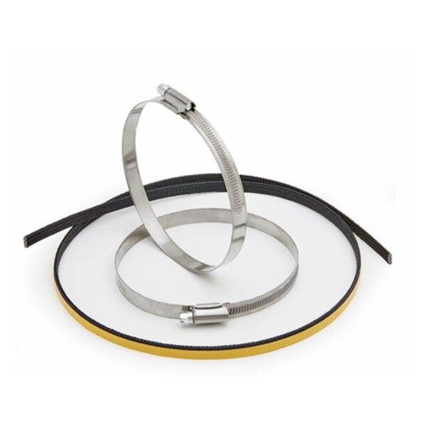 ΑΝΟΞΕΙΔΩΤΟΣ ΣΦΙΚΤΗΡΑΣ ΚΑΙ ΑΥΤΟΚΟΛΛΗΤΟ CLAMP120_100-120MM GIVI