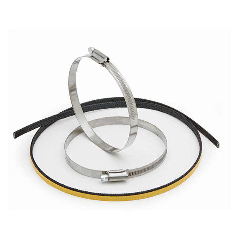 ΑΝΟΞΕΙΔΩΤΟΣ ΣΦΙΚΤΗΡΑΣ ΚΑΙ ΑΥΤΟΚΟΛΛΗΤΟ CLAMP120_100-120MM GIVI