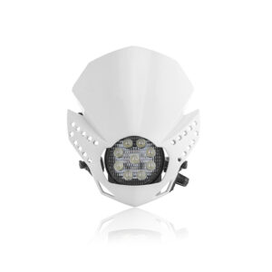ΜΑΣΚΑ-ΦΑΝΑΡΙ ACERBIS FULMINE LED _ 22772.030_ ΑΣΠΡΟ