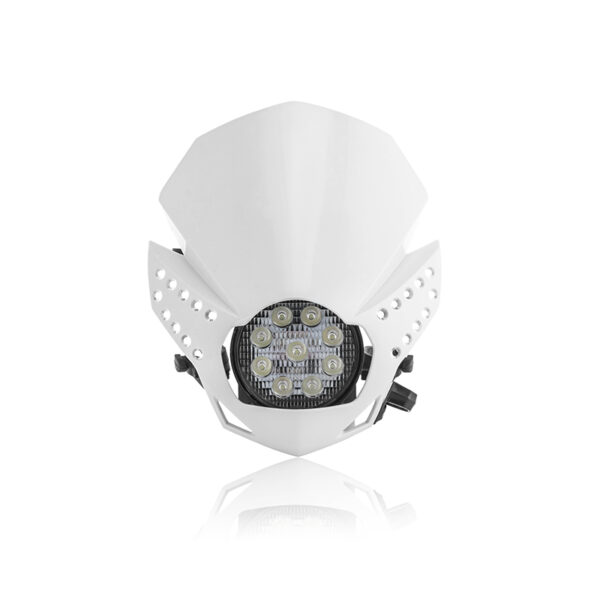 ΜΑΣΚΑ-ΦΑΝΑΡΙ ACERBIS FULMINE LED _ 22772.030_ ΑΣΠΡΟ