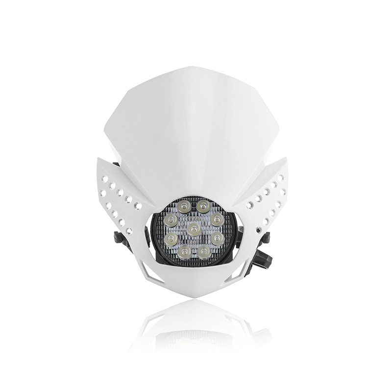 ΜΑΣΚΑ-ΦΑΝΑΡΙ ACERBIS FULMINE LED _ 22772.030_ ΑΣΠΡΟ