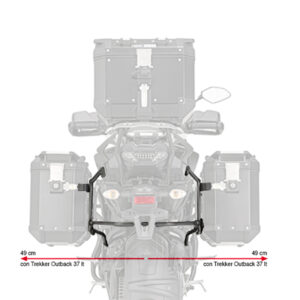 ΒΑΣΕΙΣ ΠΛΑΙΝΩΝ ΒΑΛΙΤΣΩΝ GIVI PL2139CAM YAMAHA TRACER 900 / GT '18-'19