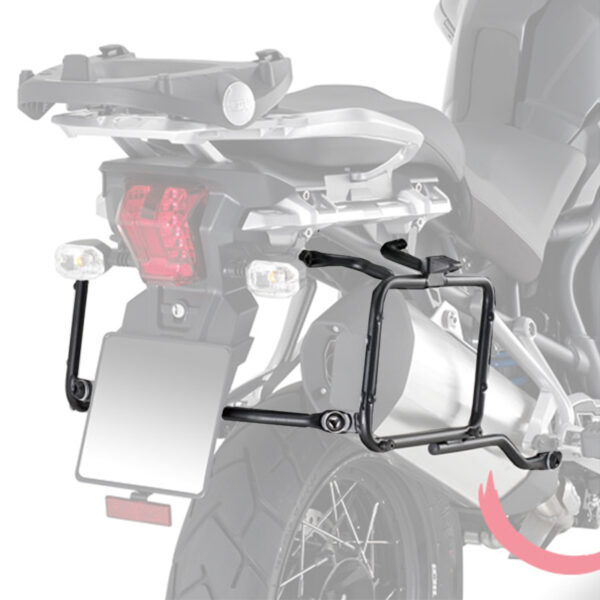 ΒΑΣΕΙΣ ΠΛΑΙΝΩΝ ΒΑΛΙΤΣΩΝ GIVI PLR6408 TRIUMPH TIGER EXPLORER '16
