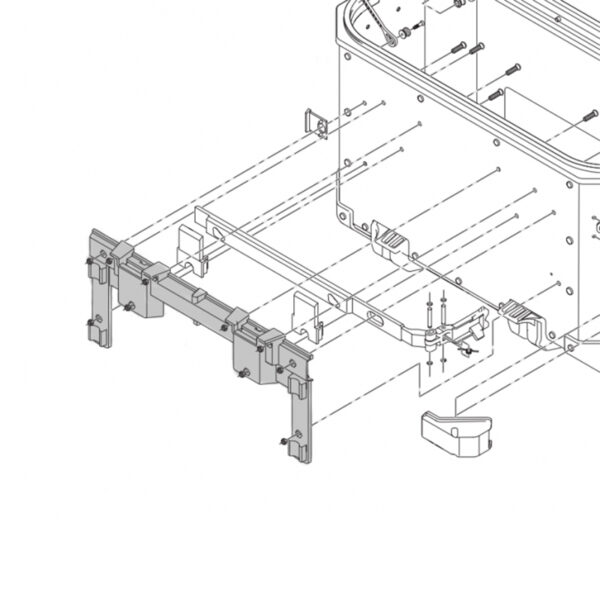 ΚΙΤ ΤΟΠΟΘΕΤΗΣΗΣ ΑΡΙΣΤΕΡΑ OBK37 / 48 Z4810SXMR_ ΓΙΑ OBK 37 / 48 GIVI