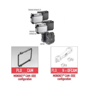 ΒΑΣΕΙΣ ΠΛΑΙΝΩΝ ΒΑΛΙΤΣΩΝ GIVI PLOR8203CAM MOTO GUZZI V85 TT '19