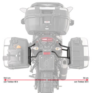 ΒΑΣΕΙΣ ΠΛΑΙΝΩΝ ΒΑΛΙΤΣΩΝ GIVI PLO2145MK YAMAHA TENERE 700 '19 / TENERE 700 WORLD RAID '22