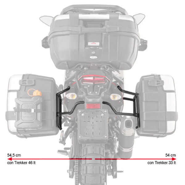 ΒΑΣΕΙΣ ΠΛΑΙΝΩΝ ΒΑΛΙΤΣΩΝ GIVI PLO2145MK YAMAHA TENERE 700 '19 / TENERE 700 WORLD RAID '22