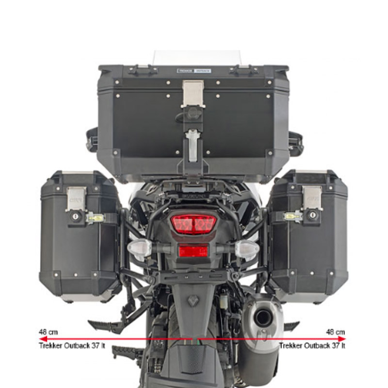 ΒΑΣΕΙΣ ΠΛΑΙΝΩΝ ΒΑΛΙΤΣΩΝ GIVI PLO3117N SUZUKI V-STROM 1050 '20