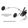 MESH BLUETOOTH & EΝΔ / ΝΙΑ SENA 50R-02 SINGLE (SOUND BY HARMAN KARDON)