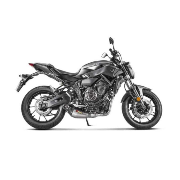 ΤΕΛΙΚΟ AKRAPOVIC FULL RACING STREET LEGAL CONICAL ΤΙΤΑΝΙΟΥ _ S-Y7R5-HEGEH _ YAMAHA MT-07 '14-19