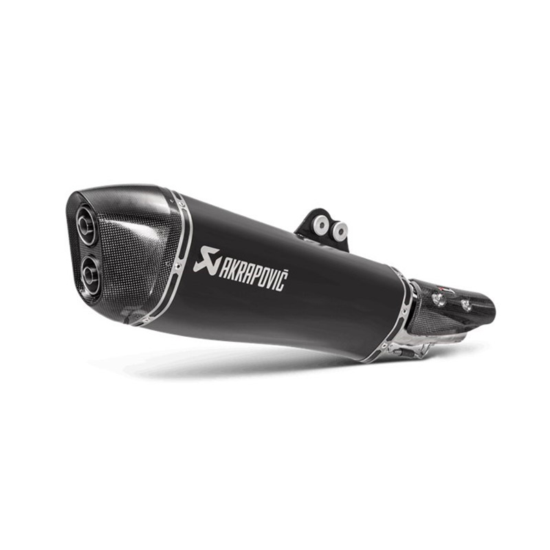 ΤΕΛΙΚΟ AKRAPOVIC STREET LEGAL CONICAL BLACK _ S-KY5SO1-HRAASSBL _ KYMCO AK 550 '17-19