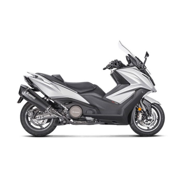 ΤΕΛΙΚΟ AKRAPOVIC STREET LEGAL CONICAL BLACK _ S-KY5SO1-HRAASSBL _ KYMCO AK 550 '17-19