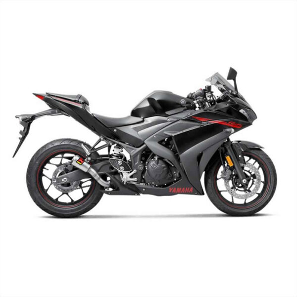 ΤΕΛΙΚΟ AKRAPOVIC STREET LEGAL ROUND ΤΙΤΑΝΙΟΥ _ S-Y2SO11-AHCSS _ YZF R25 '14-19