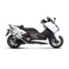 ΤΕΛΙΚΟ AKRAPOVIC FULL RACING OPEN HEXAGONAL ΤΙΤΑΝΙΟΥ_ S-Y5R2-RT_ YAMAHA T-MAX '08-16