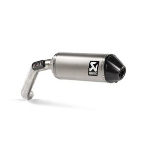 ΤΕΛΙΚΟ AKRAPOVIC STREET LEGAL ΤΙΤΑΝΙΟΥ _ S-MG8SO1-HFTT _ MOTO GUZZI V85 TT '20