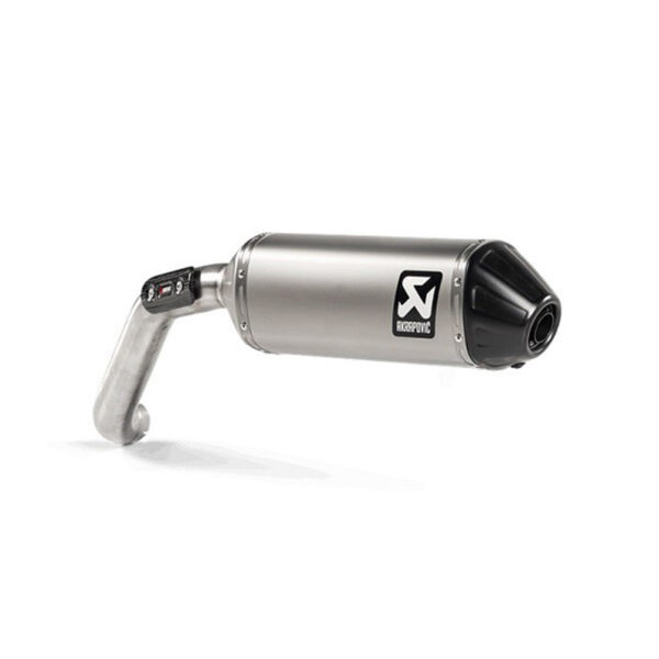 ΤΕΛΙΚΟ AKRAPOVIC STREET LEGAL ΤΙΤΑΝΙΟΥ _ S-MG8SO1-HFTT _ MOTO GUZZI V85 TT '20