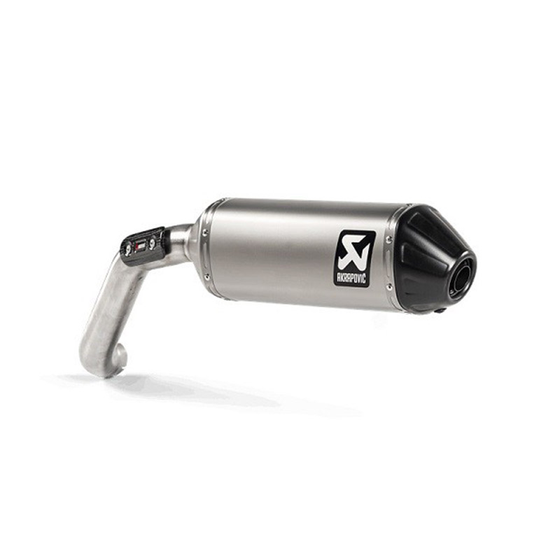 ΤΕΛΙΚΟ AKRAPOVIC STREET LEGAL ΤΙΤΑΝΙΟΥ _ S-MG8SO1-HFTT _ MOTO GUZZI V85 TT '20