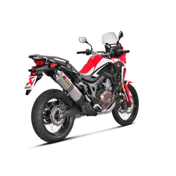 ΤΕΛΙΚΟ AKRAPOVIC STREET LEGAL ΤΙΤΑΝΙΟΥ (ΔΙΜΠΟΥΚΟ)_ S-H10SO15-HWT _ HONDA CRF 1000L AFRICA TWIN '16-1