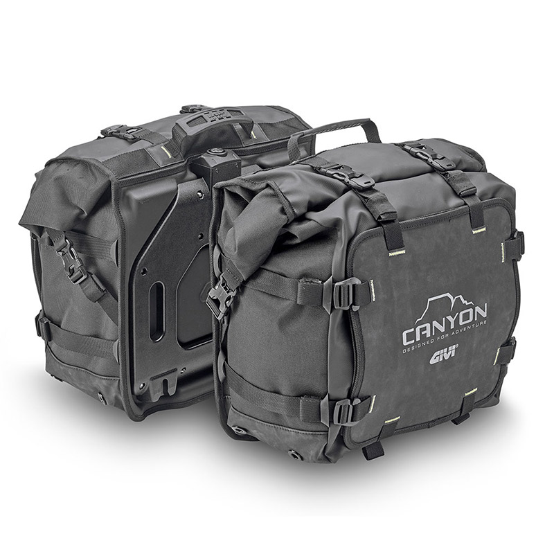 ΤΣΑΝΤΕΣ ΠΛΑΙΝΕΣ GIVI GRT720 25+25LT CANYON GIVI