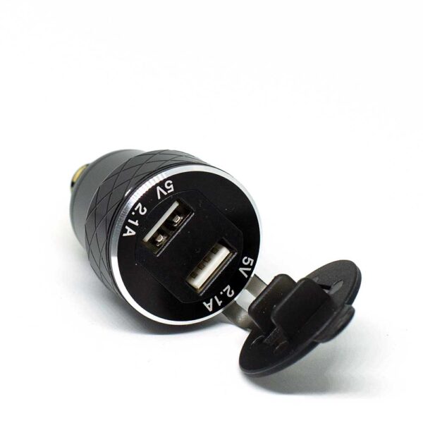 ΦΟΡΤΙΣΤΗΣ USB 4.2A VOLTOMETER BMW / DUCATI / TRIUMPH