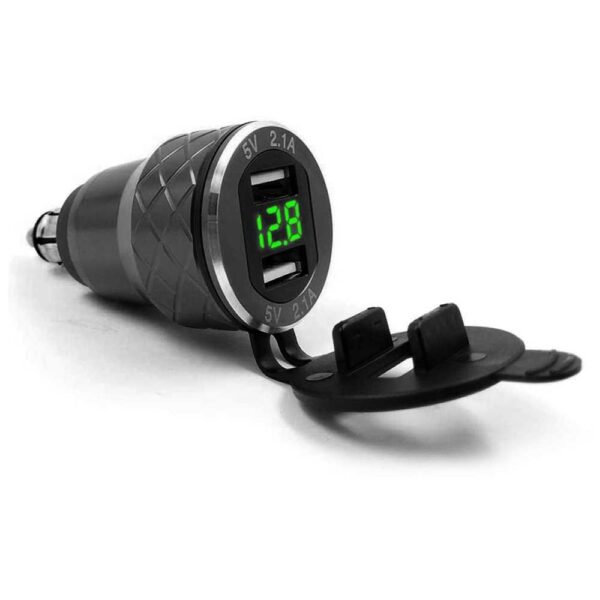 ΦΟΡΤΙΣΤΗΣ USB 4.2A VOLTOMETER BMW / DUCATI / TRIUMPH