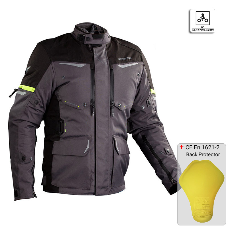 NORDCODE ΜΠΟΥΦΑΝ SENEGAL ΣΚΟΥΡΟ ΓΚΡΙ / FLUO