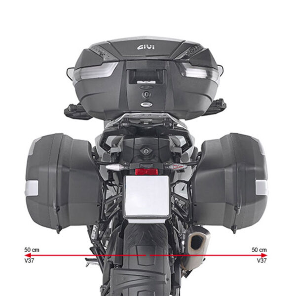 ΒΑΣΕΙΣ ΠΛΑΙΝΩΝ ΒΑΛΙΤΣΩΝ PLX5138 S1000XR'20 BMW GIVI