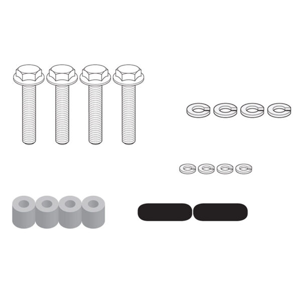ΚΙΤ 2130KIT_ΓΙΑ 2130FZ ΜΕ ΤΙΣ ORIGINAL ΠΛΕΥΡΙΚΕΣ TRACER 700 (20) / MT-07 TRACER (16 > 19) GIVI