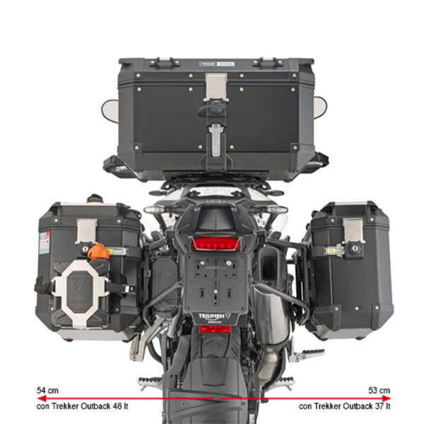 ΒΑΣΕΙΣ ΠΛΑΙΝΩΝ ΒΑΛΙΤΣΩΝ GIVI PLO6415CAM TRIUMPH TIGER 900 '20-'24