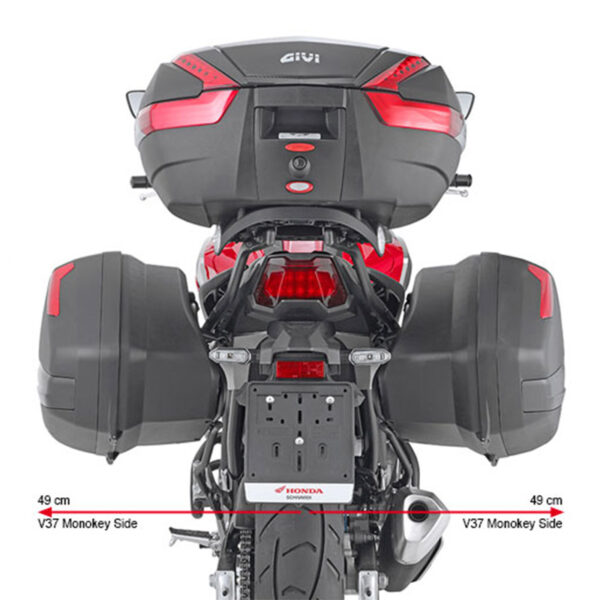 ΒΑΣΕΙΣ ΠΛΑΙΝΩΝ ΒΑΛΙΤΣΩΝ PLX1192 NC750X (2021-24) HONDA GIVI