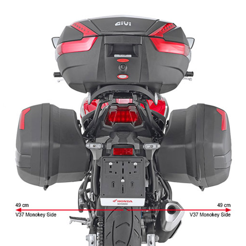 ΒΑΣΕΙΣ ΠΛΑΙΝΩΝ ΒΑΛΙΤΣΩΝ PLX1192 NC750X (2021-24) HONDA GIVI