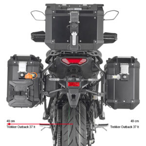 ΒΑΣΕΙΣ ΠΛΑΙΝΩΝ ΒΑΛΙΤΣΩΝ GIVI PLO2159CAM YAMAHA TRACER 9 '21
