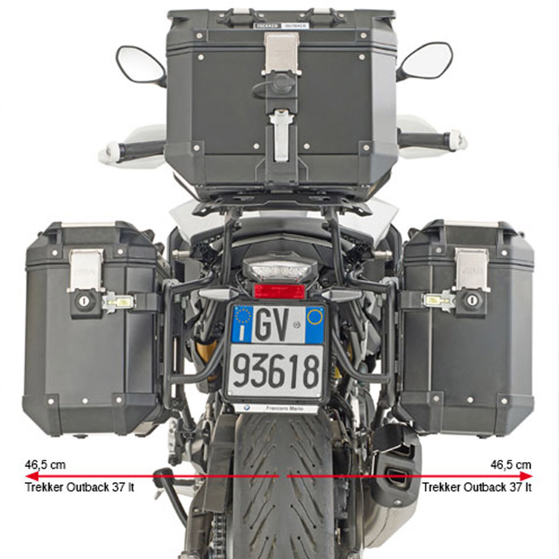ΒΑΣΕΙΣ ΠΛΑΙΝΩΝ ΒΑΛΙΤΣΩΝ GIVI PLO5137CAM BWM F 900XR '20