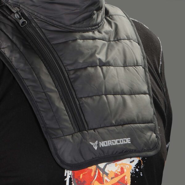 ΠΡΟΣΤΑΣΙΑ ΛΑΙΜΟΥ NORDCODE THERMO COLLAR SHORT ONE SIZE ΜΑΥΡΟ
